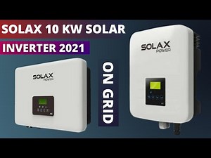Solax 10 KW 3 Phase ON Grid Solar Inverter || ON Grid Solar Inverter || Reviews and Price 2021