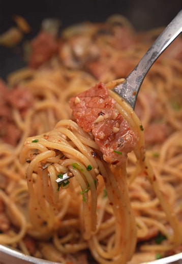 Resepi Spicy Beef Pasta Sederhana dan Sedap