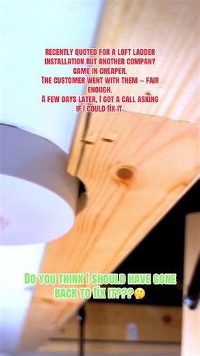 Loft Ladder Installation: Quality Over Cost