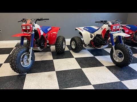 1985 vs 1986 Honda ATC350x three wheeler differences. D&A Restorations