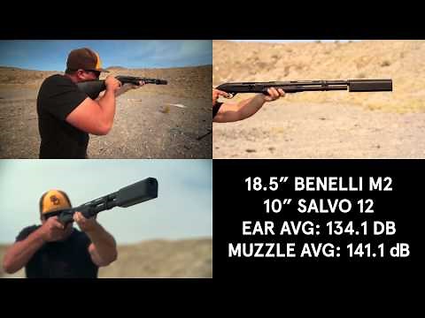 SilencerCo: Salvo 12 Shotgun Suppressor
