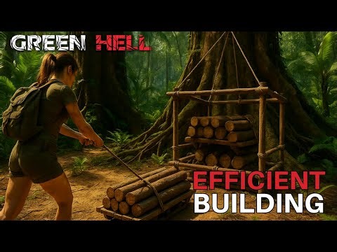 MAKING BUILDING EASY! - SLEDGE & ELEVATOR // GREEN HELL // EP 8