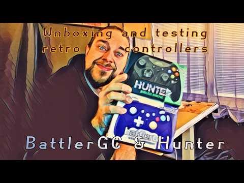 Unboxing and testing retro controllers!