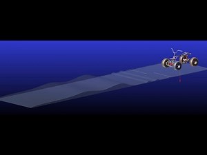 ATV Bike MSC Adams- Random Vibration - nCode DesignLife Analysis #ansys #vibration #fatigue