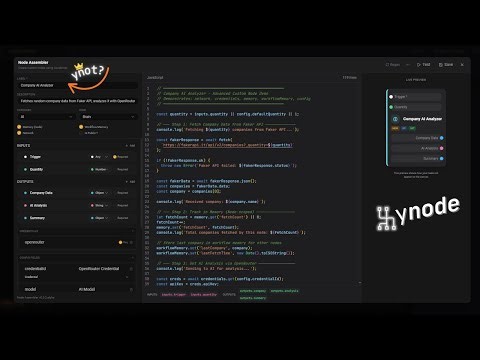 ynode - Create any type of workflow definitely (ANY)