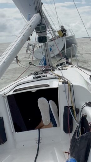 Every crew has that one guy… 😎⛵ #Sailing #SailingHumor #CrewLife #RegattaLife #OnDeck #CabinChill #SailingAdventure #LifeAtSea #OceanVibes #FunnySailing #Yachting #WindAndWaves #SailorsLife #SailingCommunity | Infinity sailing team