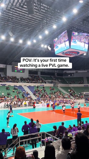 Experience the Thrill of Your First Live PVL Game