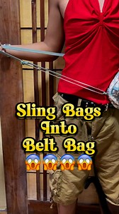 Sling Bag ito Belt Bag 😱😱😱 #everyoneシ゚ #reelsfbシ #tips #diyideas #tipsandtricks #diy #EVERYBODY | Kim Diy