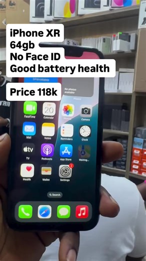 iPhone XR 64gb No Face ID Good battery health Price 118k