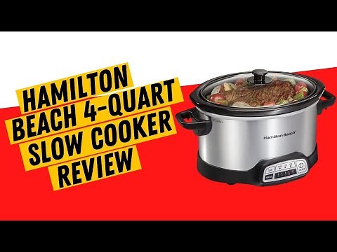 Hamilton Beach 4-Quart Programmable Slow Cooker 33443 Review