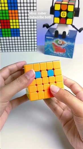 pattern on a 5by5 rubiks cube but easy