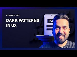 Dark Patterns in UX | UX Design Tips