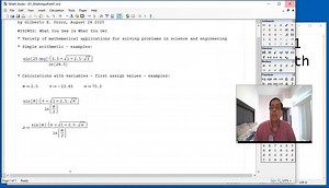 1.2 SMath Studio - 算术运算和变量示例