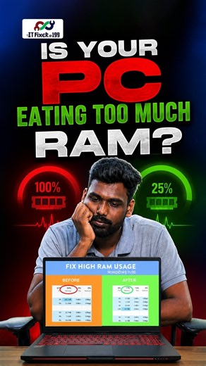 PC Using Too Much RAM? 💻😳 Try This Fix! #trending #techdeals #shorts #techtips #reels