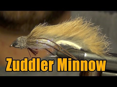 Zuddler Minnow Streamer Fly Tying Directions and Instructions