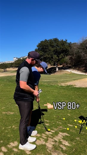 Jake Stevenson on Instagram: "A lot of people ask me what VSP (vertical swing plane) is. It’s this right here - a measurement in degrees of how high or low the shaft is at impact. If you’re tired of chipping poorly, get that VSP up, it solves so many issues! #GolfLife #pgatour #puttinggreen⛳️ #odysseygolf #juniorgolf #cedarcreek #SanAntonioGolf #golfinstructions #golfinstructor #putting #golfing #golfinstruction #golf #puttinggreen"