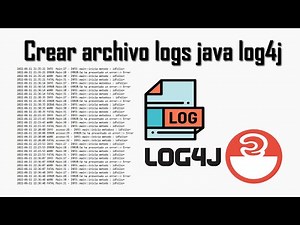 Crear archivo logs java log4j