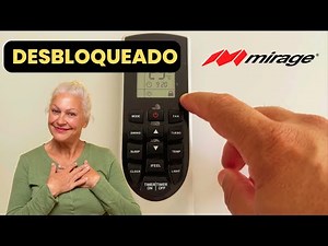 Cómo DESBLOQUEAR el control de aire acondicionado Mirage: Quitar el candado