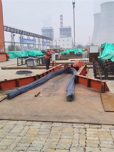 Speedy Rebar Folding Machine: 12m to 6m in Seconds