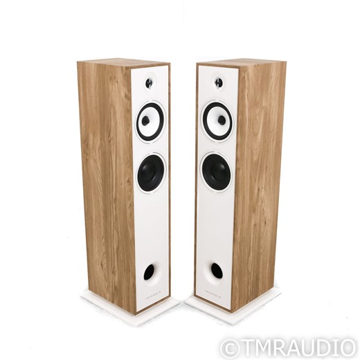 Triangle Borea BR07 Floorstanding Speakers; Light Oak Pair (Demo w/ Warranty)