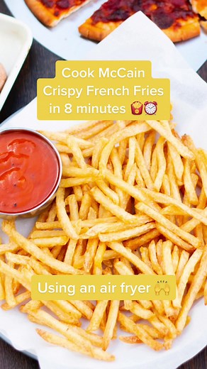 Cook McCain Crispy French Fries in 8 Minutes with Air Fryer