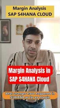 Does Margin Analysis in SAP S4HANA meets business requirement? Profitability analysis in S4HANA