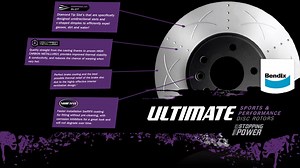 Bendix have launched the Ultimate Disc Rotor for popular makes and models. If you want improved stopping power for your Car or 4WD get Bendix Ultimates! | Bendix Workshop