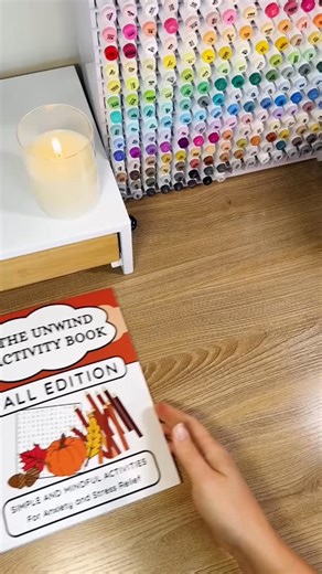 18 reactions | Relaxing asmr Halloween coloring from my fall unwind activity book  | Simply Sarah Studio | Facebook