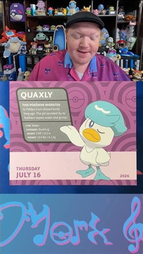 Quaxly - July 16, 2026 Pokémon Facts & Stats #pokemon