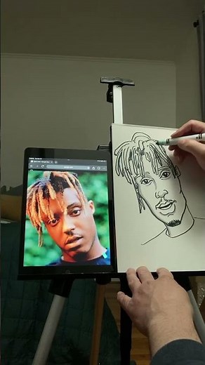 Creating A Realistic Portrait Of Juice WRLD From Scratch