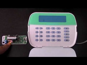 Power Series NEO - Cómo programar un sensor inalámbrico en un panel NEO con un teclado de íconos