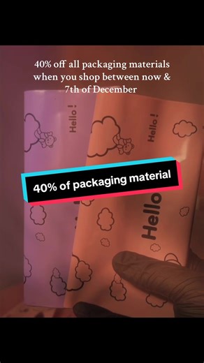 ✨Calling all lipgloss, jewelry & small-item vendors so they don’t miss our 40% OFF packaging materials. -Shredded paper N900(100g) -Holographic pouch N2,400(12) -Smiley holo pouch N2,100(12) -Hello mailer bag N900 (pack of 10) -Organza (drawstring) bag N2,100 -Xs packaging box N270 per 1 -s packaging box N330 per 1 -Thank you card N2,400 (50Pcs) • Please note: • Delivery starts after the sales period. • We’ve already started posting on our IG page (hersthetics_ng) • If an item is not posted, it 