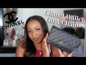 Chanel Classic Wallet On A Chain: What fits In It? Ways To Wear It