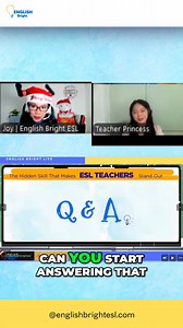 "Is it necessary to be fluent in the ESL world?" Yes. It depends on your definition of fluent. Sure, fluency is communication, not perfection. But knowledge matters. You cannot teach what you do not know. 💭 English Bright ESL #teacherprincesseslph | Teacher Princess ESL PH