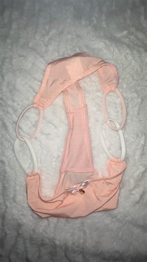 Silky pink thong #panty #collection