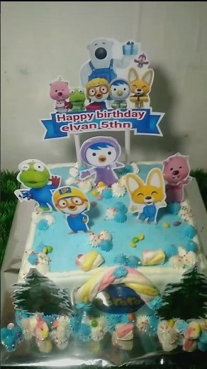 Pororo cake
