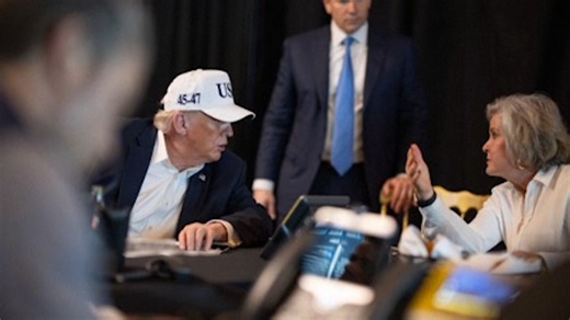 US releases visuals of strike on Iran