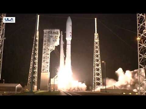 Atlas V rocket launches 29 Amazon Leo broadband satellites