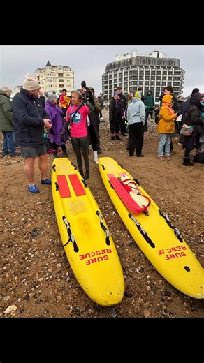 65 reactions · 4 comments | The annual Boxing Day dip was a feisty one this year …even the lobster 咽 didn’t want to be in the sea  藍 So great to see so many of you on the beach despite the brutal wind  Also huge thank you to Eastbourne Voluntary Lifeguards for giving up your time to watch over everyone. Some great donations thank you  #boxingdaydip #coldwaterswimming #sussex #fish2water #openwaterswimming | Fish 2 Water - Sussex Open Water Swimming and Coaching | Facebook