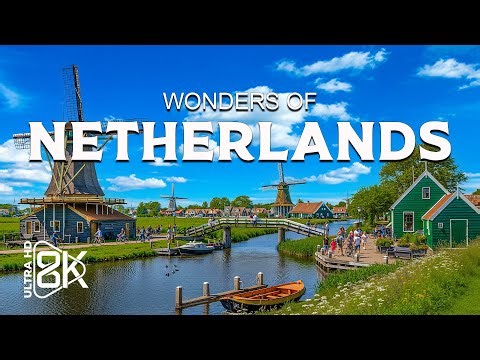 Wonders of the Netherlands – Explore Villages, Meadows, and Timeless Beauty | Travel Video 4K
