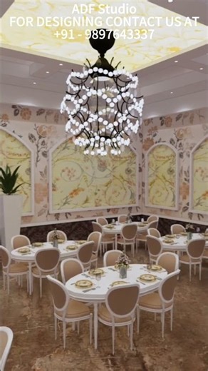 Marriage Hall Budget Design with Great look #budgetinteriordesign #banquethalldesign