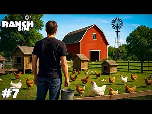I BUILD ULTIMATE CHICKEN COOP IN MY RANCH! 😇(#7)