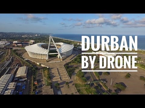 Above Durban Beachfront | 4K Drone Footage