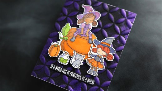 'Tis the season for Halloween crafting! Join pro Kristina Werner for this fun card tutorial with some awesome tips and tricks on easy & simple alcohol marker coloring! Learn more on our blog: https://tinyurl.com/39xs6v8n | SimonSaysStamp.com