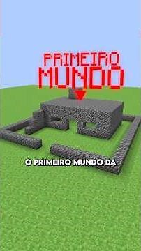 The first world in Minecraft history! #minecraft #minecraftshorts #trivia