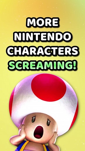 Funniest Nintendo Characters Screaming Compilation