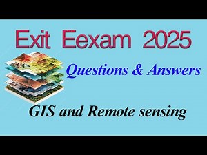 GIS Exit Questions | Part-4| University | @gistube1896
