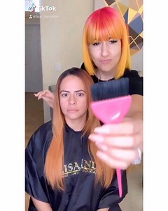 288K views · 1.4K reactions | Before and after 李 . Hair by. #lisahernandez #hersalonbylisa #hersalonorlando #orangeandyellowhair #orangehair #haircolorist #beforeandafter #newhaircolor #dontrushchallenge . Share  | Lisa Hernández | Facebook
