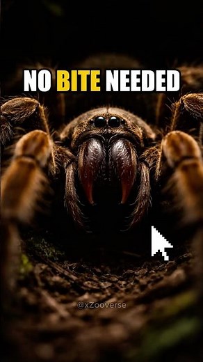 The Spider That Doesn’t Need To Bite #spider #tarantula #goliathbirdeater