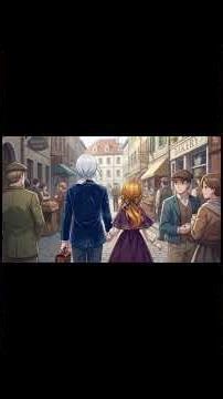 「『沉默の魔女の秘密外伝で一番好きなシーン！シリルがついに自分の想いに気づいて、二人がやっと手を繋いだ瞬間…尊い！」#沈黙の魔女#外伝#シリル#モニカ#anime #動漫 #沉默魔女